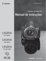 Canon LEGRIA HF M41 Manual do usuário