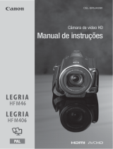 Canon LEGRIA HF M406 Manual do usuário