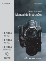 Canon LEGRIA HF M32 Guia de usuario