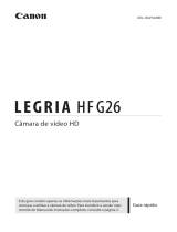 Canon LEGRIA HF G26 Guia rápido