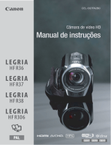 Canon LEGRIA HF R306 Manual do usuário