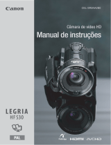 Canon LEGRIA HF S30 Manual do usuário