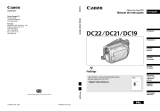 Canon DC21 Manual do usuário