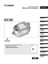 Canon DC40 Manual do usuário