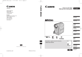 Canon MVX4i Manual do usuário