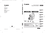 Canon MVX30I Manual do usuário