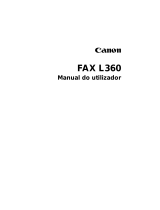 Canon FAX-L360 Guia de usuario
