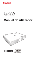 Canon LE-5W Manual do usuário