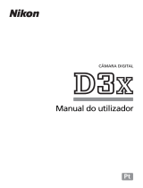 Nikon D3X Manual do usuário