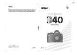 Nikon D40 Manual do usuário