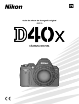 Nikon D40X Manual do usuário