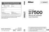 Nikon D7500 Manual do usuário