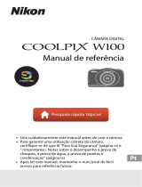 Nikon COOLPIX W100 Guia de referência