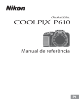 Nikon COOLPIX P610 Guia de referência