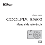 Nikon COOLPIX S3600 Guia de referência