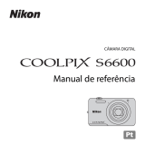 Nikon COOLPIX S6600 Guia de referência