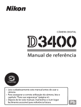 Nikon D3400 Guia de referência
