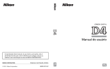 Nikon D4 Manual do usuário