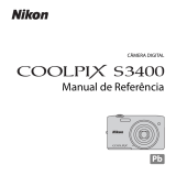 Nikon COOLPIX S3400 Guia de referência