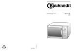 Bauknecht MCHD 2134 WS Guia de usuario