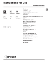 Whirlpool PWE 71271 W (EU) Guia de usuario