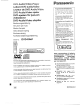 Panasonic DVDRA61EG Manual do proprietário