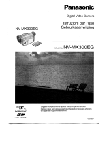 Panasonic NVMX300EG Instruções de operação