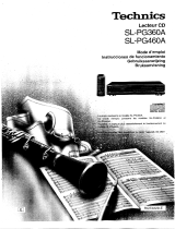 Panasonic SL-PG360A Manual do proprietário
