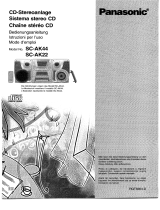 Panasonic SCAK22 Manual do proprietário