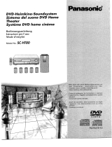 Panasonic SCHT80 Manual do proprietário