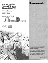 Panasonic SCPM08 Instruções de operação