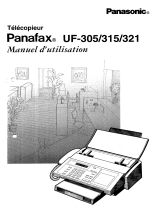 Panasonic UF315 Manual do proprietário