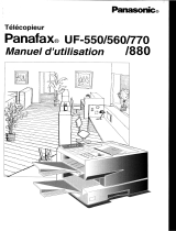 Panasonic UF550 Manual do proprietário