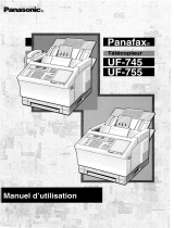 Panasonic UF-745 Manual do proprietário