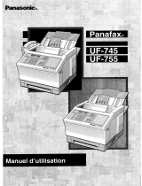Panasonic UF-745 Manual do proprietário