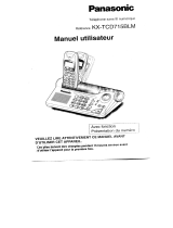Panasonic kx-tcd715 Manual do proprietário