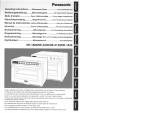 Panasonic NE1840 Instruções de operação