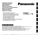 Panasonic nn l 760 w inverter Manual do proprietário