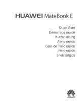 Huawei Matebook E Manual do proprietário