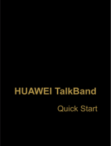 Huawei TalkBand B2 Manual do proprietário