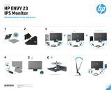 HP ENVY 24 23.8-inch IPS Monitor with Beats Audio Guia rápido
