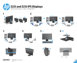 HP Z Display Z23i 23-inch IPS LED Backlit Monitor Guia de instalação