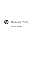 HP Pavilion 23tm 23-inch Diagonal Touch Monitor Guia de usuario