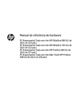 HP ProOne 400 G2 20-inch Touch All-in-One PC Guia de referência
