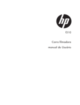HP f310 Car Camcorder Manual do usuário