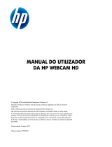 HP HD 3300 Webcam Manual do usuário