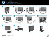 HP L6010 10.4-inch Retail Monitor Guia de instalação