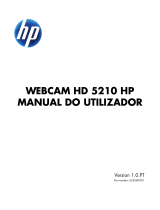 HP HD-5210 Webcam Manual do usuário