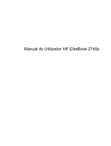 HP EliteBook 2740p Tablet PC Manual do usuário
