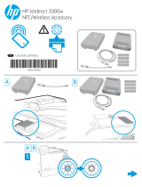 HP Jetdirect 3000w NFC/Wireless Accessory Guia de instalação